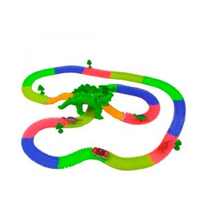 Juego Dinosaurio Pista carrera Armable Para niños - Jurassic World