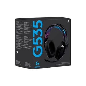 Audifono Gaming Logitech G G535 Lightspeed Wireless Black