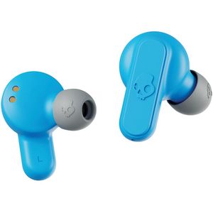 Auriculares intrauditivos inalámbricos Skullcandy Dime True (gris claro/azul)