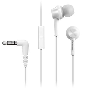 Panasonic RP-TCM115 Kit de auriculares internos tipo canal (juego de 2, blanco)