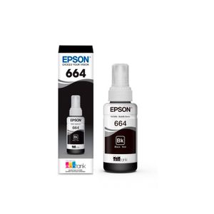 Botella de Tinta Epson Negro T664 70 ml