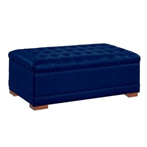 Baul Darcy Mavisac Estandar Color Azul Noche - Tela