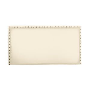 Cabecera Venus Mavisac Plaza Queen Color Marfil - Ultra Cuero
