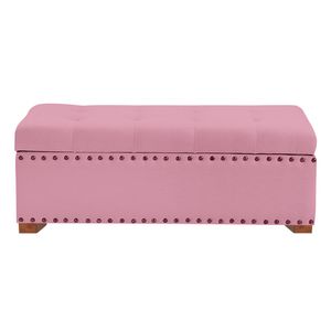 Baul Camila Mavisac Estandar Color Rosado - Tela