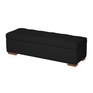 Baul Ardeco Mavisac Estandar Color Negro - Tela