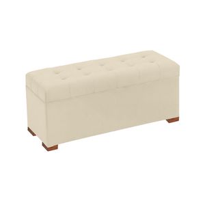 Baul Halon Mavisac Dos Plazas Color Marfil - Tela