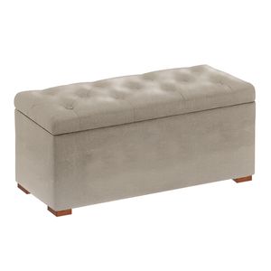 Baul Grandalf Mavisac Plaza King Color Beige - Ultra Cuero