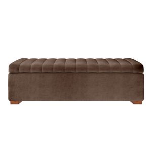 Baul Lirio Mavisac Estandar Color Chocolate - Tela