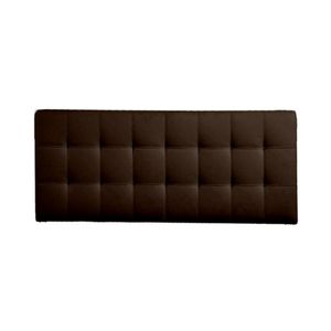 Cabecera Lily Mavisac Dos Plazas Color Chocolate - Tela