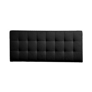 Cabecera Lily Mavisac Dos Plazas Color Negro - Tela
