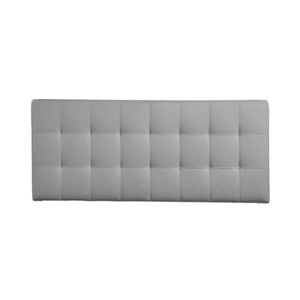 Cabecera Lily Mavisac Dos Plazas Color Plata - Tela