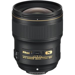 Nikon AF-S Nikkor 28 mm f/1.4e ED lente (restaurado por Nikon USA)