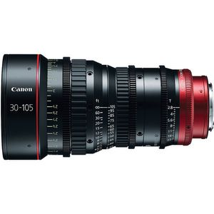 Canon CN-E 30-105 mm T2.8 LS Teleobjetivo con zoom de cine con montura EF