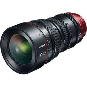 Canon CN-E 30-105 mm T2.8 LS Teleobjetivo con zoom de cine con montura EF