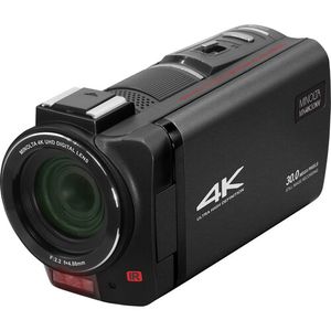 Minolta MN4K30NV UHD 4K IR Videocámara de visión nocturna (Negro)