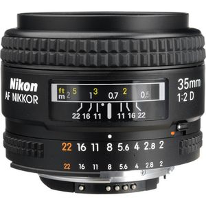 Nikon AF Nikkor 35 mm f/2D lente