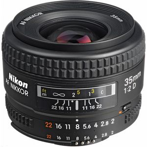 Nikon AF Nikkor 35 mm f/2D lente