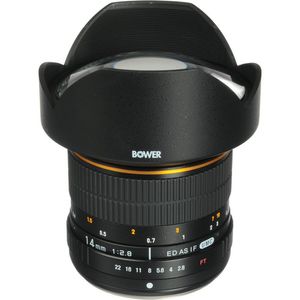 Bower 14 mm f/2.8 lente ultra gran angular para cámaras de cuatro tercios de Olympus