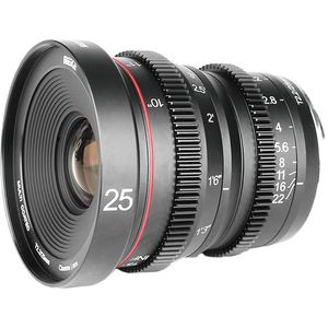 Meike 25 mm T2.2 Manual Focus Cinema Lens (Fujifilm X Mount)