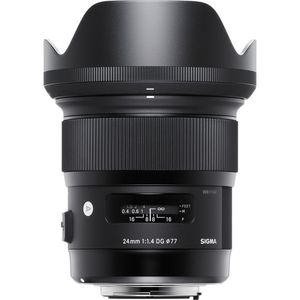 Sigma 24 mm f/1.4 DG Lente de arte HSM para Sigma SA