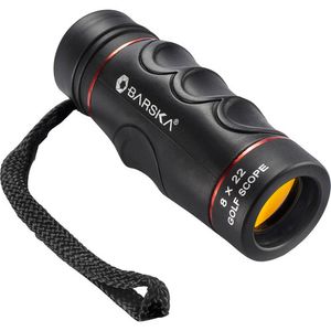 Barska 8x22 Blueline WP Golf Alcance (retícula del telémetro, negro, empaque de almejas)