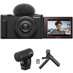Kit de creación de contenido de cámara digital Sony ZV-1F
