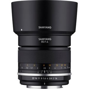 Objetivo Samyang MF 85mm f/1.4 WS Mk2 para Nikon F