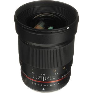 Samyang 24 mm f/1.4 ed como lente gran angular UMC para Olympus cuatro tercios