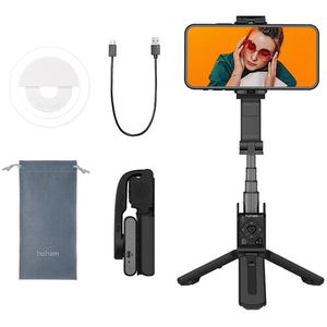 Hohem Isteady Q Smartphone Gimbal con control remoto desmontable (negro)