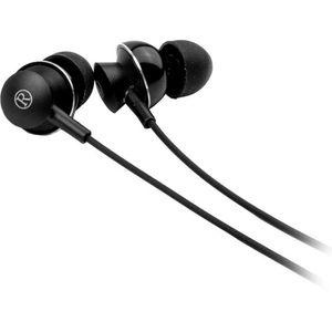 En cualquier lugar CART AC-EPM 3.5 mm auriculares In-Ear con micrófono (negro)