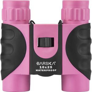 Prismáticos impermeables Barska 10x25 Colorado (rosa)