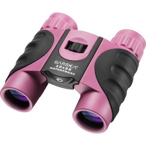 Prismáticos impermeables Barska 10x25 Colorado (rosa)
