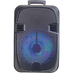 Technical Pro JB12PKG Paquete de altavoz inalámbrico activo de 12&quot; LED recargable con trípode