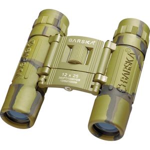 Barska 12x25 binoculares de vista lúcida (camuflaje)