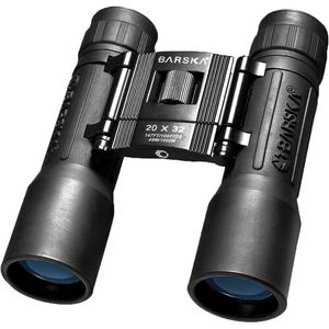 Barska 20x32 binoculares de vista lúcida (negro)
