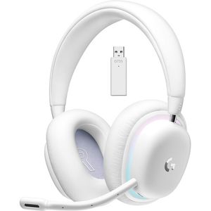 Auriculares inalámbricos para juegos Logitech G735 RGB (niebla blanca)