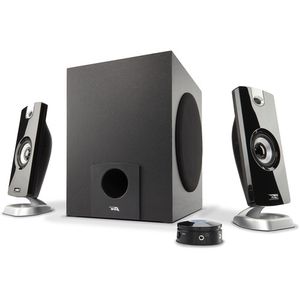 Cyber Acoustics CA-3090 Sistema de altavoces de diseño de panel plano de 3 piezas