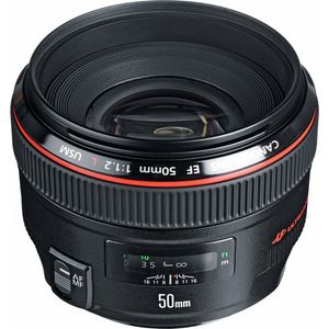 Canon EF 50 mm f/1.2L Lente USM