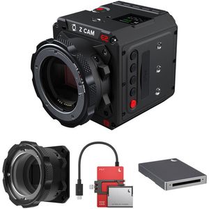 Z CAM E2-F8 Kit de cámara de cine 8K de fotograma completo con montura PL, Match Pack de 768 GB