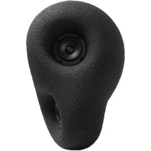 Altavoz de escultura acústica transparente (negro)