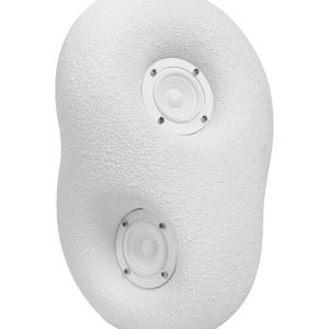 Altavoz de escultura acústica transparente (blanco)