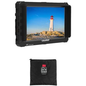 Lilliput A7S Monitor Full HD de 7&quot; con estuche acolchado suave (negro)