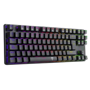Teclado Mecanico T-Dagger T-TGK315-RD SP BORA RGB, Negro red switch