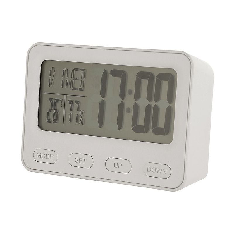 Reloj despertador digital 3d con luz blanco Miniso Real Plaza