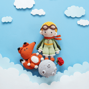 Muñeco de Apego El Conejo & La Luna Set Little Prince