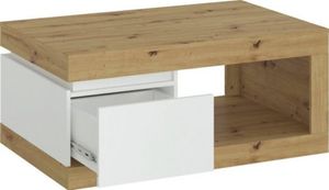 Mesa de Centro Moderna Daila Blanco 110cm