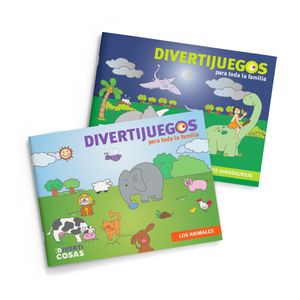 Cuaderno de actividades Divertijuegos 2 Animales Dinosaurios