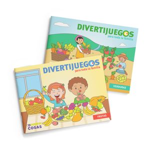 Cuaderno de actividades Divertijuegos 7 Frutas Verduras