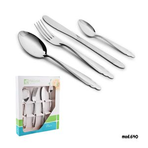 Set De Cubiertos Facusa X 24 Mesa Mod 640