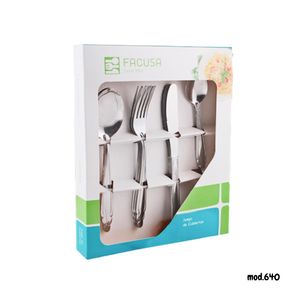 Set De Cubiertos Facusa X 24 Mesa Mod 640